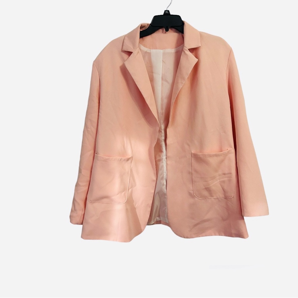 Women’s Blush Pink Blazer Size XL New